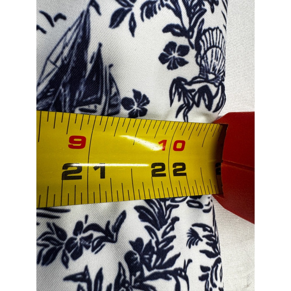 Magellan Outdoors Southern Summer Sailboat Print Fishing Shirt Dress Sz XXL - Picture 11 of 16